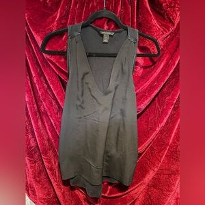 Banana Republic- Business Casual V-neck Blouse with Racerback details.